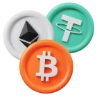 All cryptocurrencies are supported at Slots Gold World Online Casino